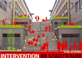 Umsetzung Spanische Treppe - Idee Matthias Därr | Freier Landschaftsarchitekt